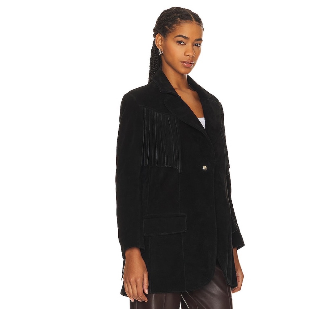 Free People x Marlboro Blazer in Black
Understated Leather

$627 - Picture 7 of 16